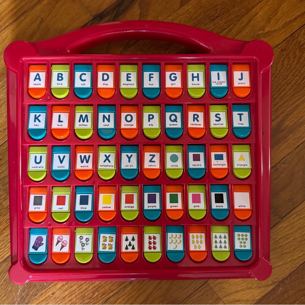 Colorful Alphabet Learning Toy